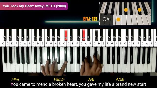 You Took My Heart Away | Michael Learns To Rock (MLTR) | How to Play Piano/Keyboards Tutorial смотреть онлайн