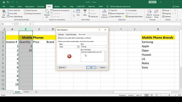 Excel Data Validation Class 14 | Microsoft Excel Course in Urdu | Excel Complete Tutorial смотреть онлайн