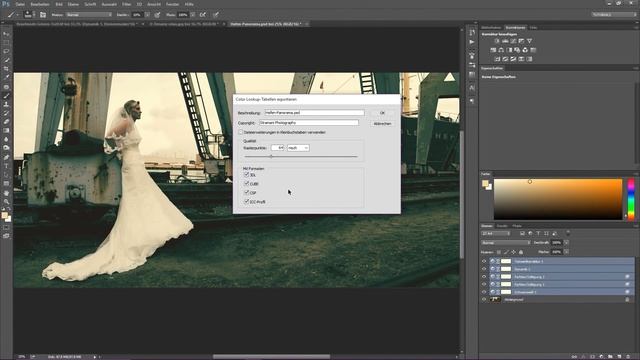 Bildlook als Color Lookup Korrektur abspeichern | Photoshop automatisieren| ✪ Tutorial Deutsch ✪ смотреть онлайн
