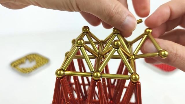 The Tokyo Tower made of magnets | Magnetic Games смотреть онлайн
