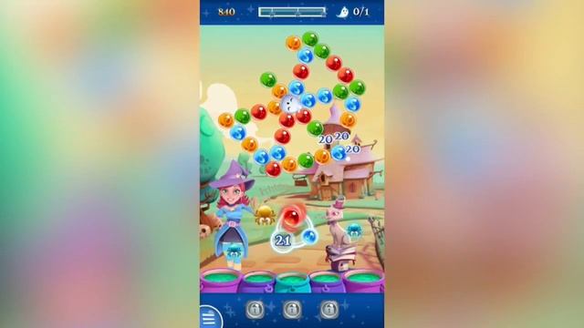 BUBBLE WITCH SAGA 2 - Walkthrough Part 1 (iPhone Gameplay) смотреть онлайн