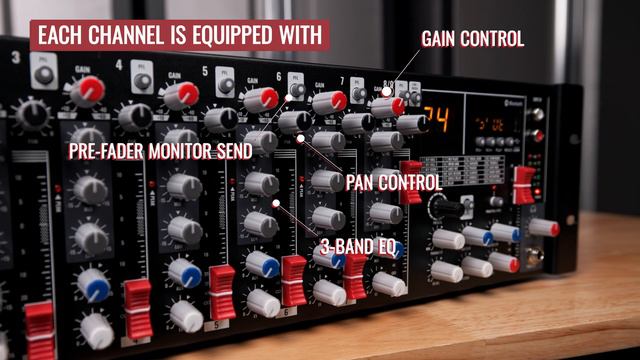 9-Channel Audio Mixer with Effects and Bluetooth: The Pure Resonance Audio MX9 смотреть онлайн