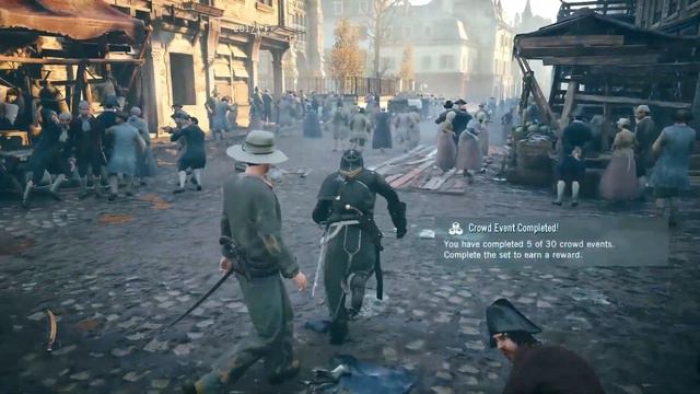 Assassin's Creed Unity - All Assassination Styles [Part 1]. Crowd Assassin. Stealth Kills смотреть онлайн