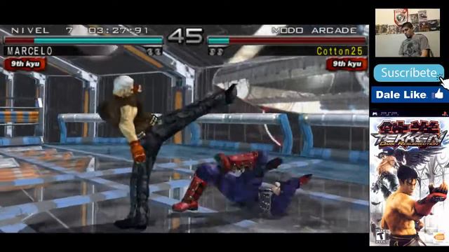 tekken dark resurrection psp (gameplay) смотреть онлайн