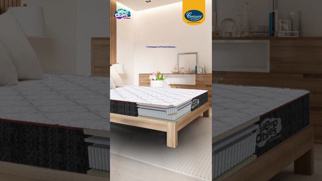 Experience the most luxurious sleep with Sleepables Hybrid Memory Foam Pocket Spring Mattress смотреть онлайн