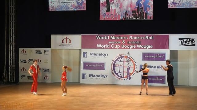 Rock-n-roll, GERASIMOV Roman - TIKHONOVA Ekaterina (RUS) & JANSSON Anton - JANSSON Johanna (SWE) смотреть онлайн