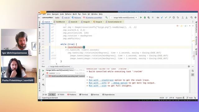 Koding in Kotlin: KorGE. Part 1: Setup, Build, and Launch смотреть онлайн