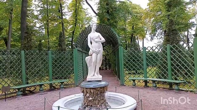 Фонтаны Летнего Сада. Санкт Петербург. смотреть онлайн