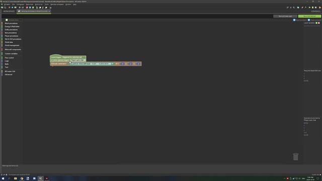 MCreator: How to use Minecraft commands | Procedure Tutorial смотреть онлайн