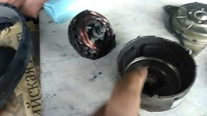 Mitsubishi colt fan disassemble разборка вентилятора