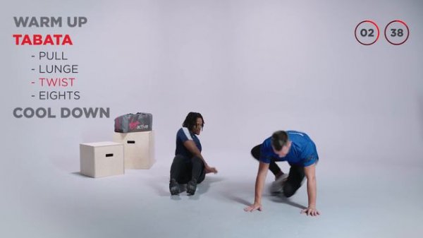 FREE online workouts : TABATA Ep 6/8 | Virgin Active South Africa