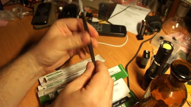Распаковка. Антистатические пинцеты VETUS. смотреть онлайн