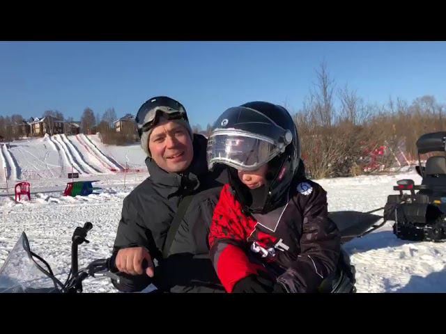 Снегоход Рысь Electro (Русская механика) на Snow Поморье смотреть онлайн
