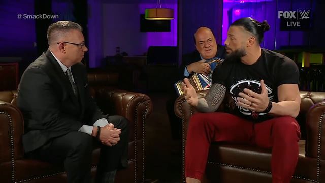Roman Reigns, “I’m going to ‘Goldberg’ Goldberg.” | FRIDAY NIGHT SMACKDOWN смотреть онлайн