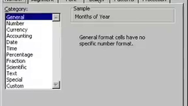 Microsoft Office Excel 2000 Wrapping text within a cell смотреть онлайн