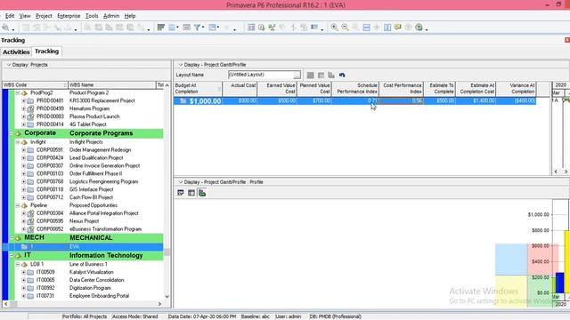 EARNED VALUE ANALYSIS - TRACKING AND FORECASTING EXPLAINED USING ORACLE PRIMAVERA P6 смотреть онлайн