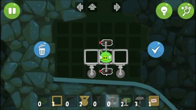 Bad Piggies Game Walkthrough Ground Hog Day Blue Level 5 смотреть онлайн