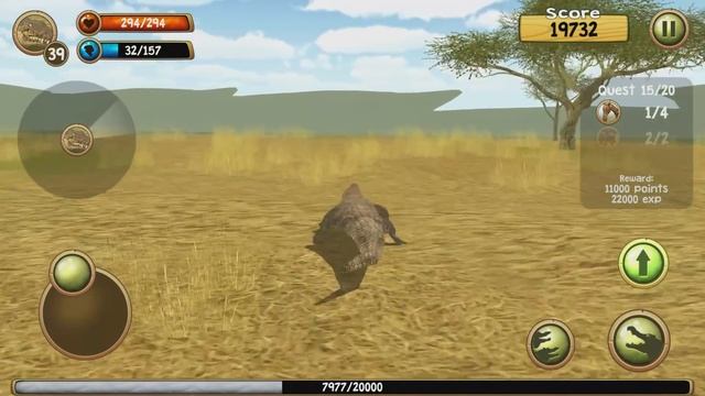 Wild Crocodile Simulator 3D Android Gameplay #6 смотреть онлайн