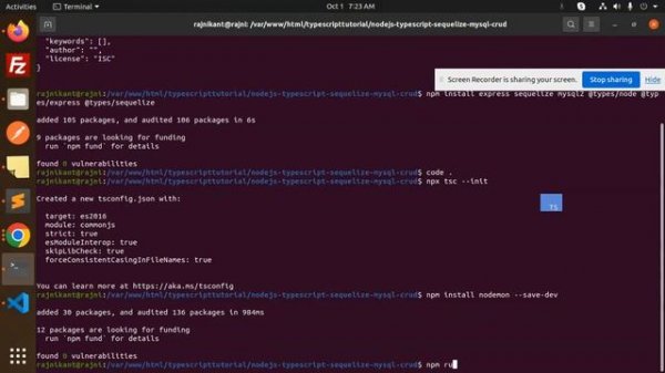 TypeScript with Node.js #18 Node.js, Express + Sequelize + MYSQL CRUD Rest API