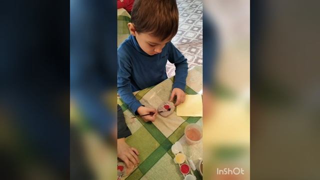 Нетрадиционная техника рисования. "Рисуем на камне гуашью" смотреть онлайн