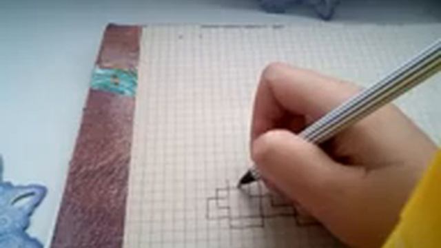 Собачка по клеточкам :D смотреть онлайн