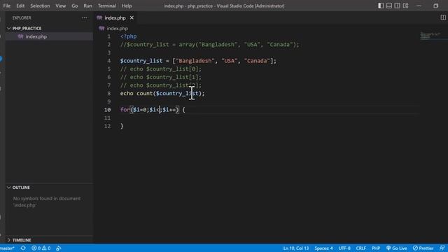 30. Array - Part 1 | PHP Bangla Tutorial | Basic to Advanced | PHP 8.2 смотреть онлайн