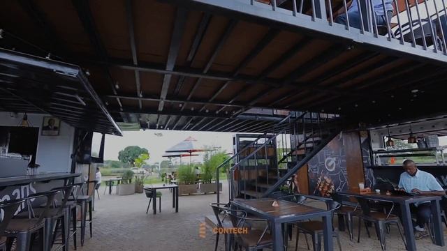 Modular Container Restaurant | Tatu City смотреть онлайн