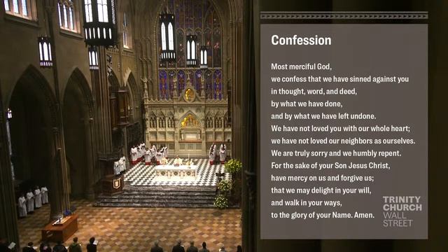 Holy Eucharist | The Last Sunday after Pentecost | Trinity Church Wall Street | Nov 26 смотреть онлайн