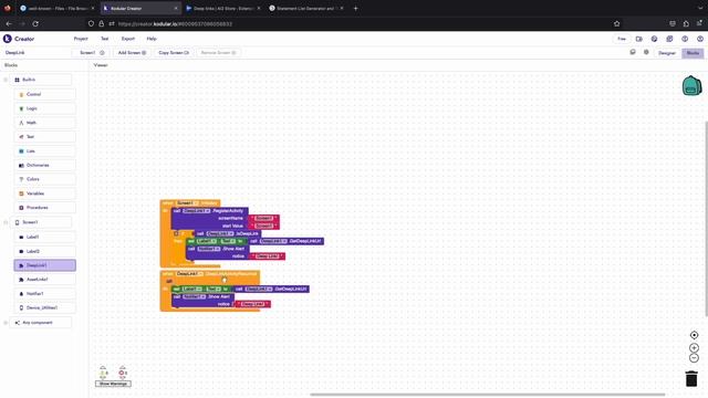 Deep Link Extension | Implement custom deep links in App Inventor, Kodular and Niotron | Sumit Kuma смотреть онлайн