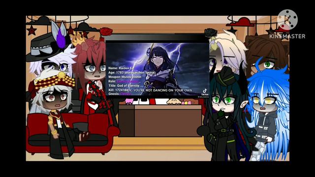 Twisted wonderland react to F!Yuu as Raiden Shogun/Baal ||Short|| смотреть онлайн