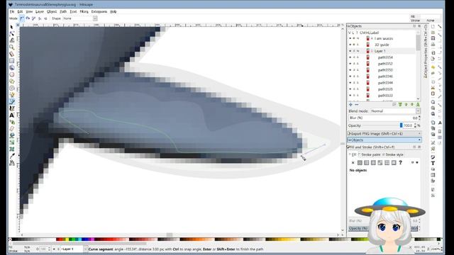 Bad Paleoart Drawing: Temnodontosaurus & Stenopterygius