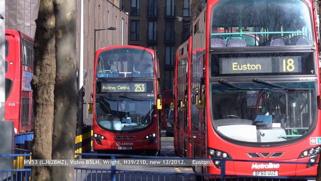 London Buses - Arriva In North London - Hybrid Double Deckers