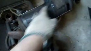 Глушитель Honda dio af-34 разрезаем (часть 1)