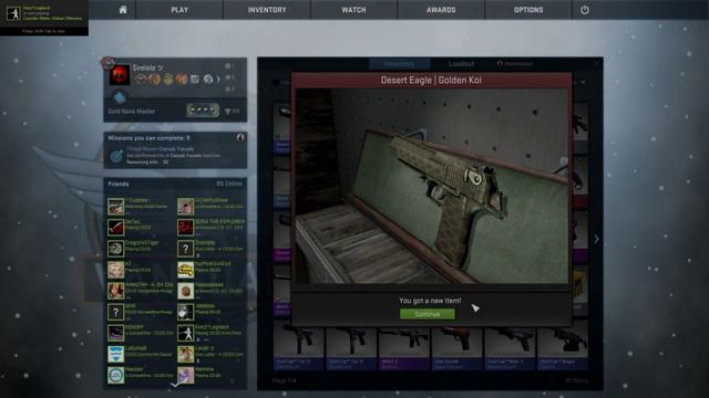 CS:GO - Tradeup Contract - 2x (Ak-47 Fire Serpent vs. Desert Eagle Koi) смотреть онлайн