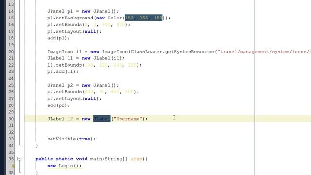Travell Management System -Login Class (video-3) смотреть онлайн