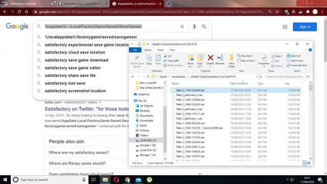 Satisfactory Save Editor / Map / Calculator