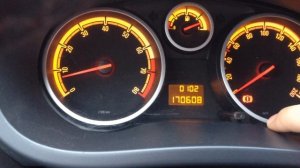 Как узнать температуру двигателя Opel Corsa D. Диагностика.