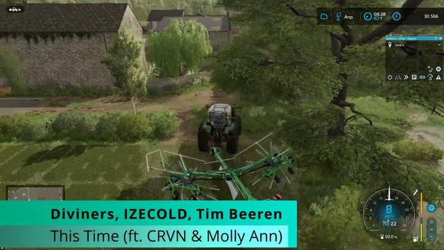 Немного травы на сенаж. Нужно крутится // The Old Stream Farm - Timelapse #5 // Farming Simulator 2 смотреть онлайн