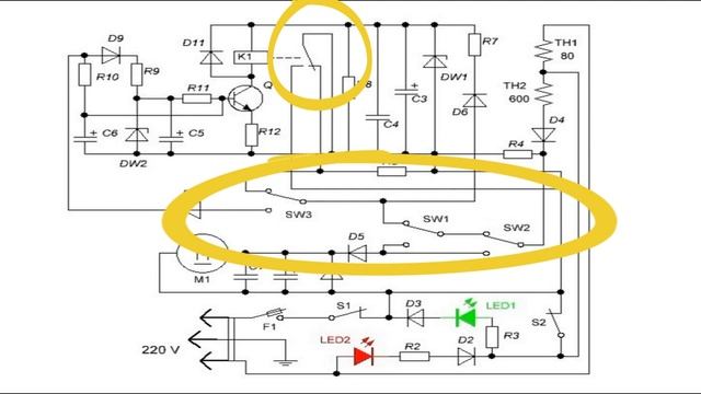 Принципиальная схема термопота - чайника - термоса