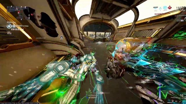WARFRAME - EXCALIBUR Slash Dash Combo (Steel Path endurance) смотреть онлайн