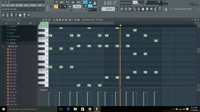 SHAPE OF YOU in FL STUDIO (BEATS) смотреть онлайн
