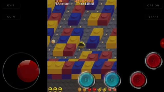 Pacmania Arcade Gameplay Full Playthrough High Score 1,844,980 Points