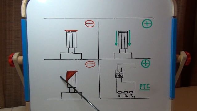 Термисторная защита электродвигателя PTC смотреть онлайн