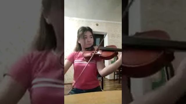 Бакай Дина 1 курс - Скрипка / Ф.Шуберт -Соната для скрипки и фортепиано ОР-137 №3 /партия скрипки смотреть онлайн