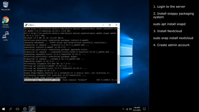 How To Install Nextcloud on Ubuntu 16.04 смотреть онлайн