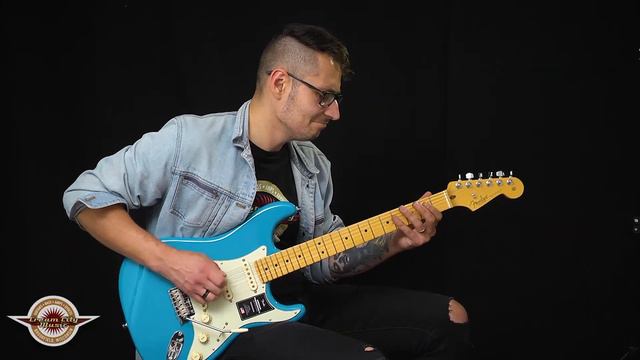 TONE CHECK: Fender American Professional II Stratocaster Maple Fingerboard Demo | No Talking смотреть онлайн