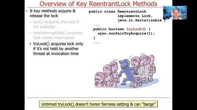Key Methods in Java ReentrantLock смотреть онлайн
