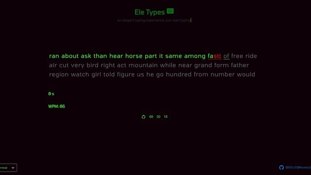 Create a typing test website with React - EleTypes.com смотреть онлайн