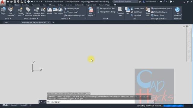 How to convert PDF file to AutoCAD in seconds смотреть онлайн