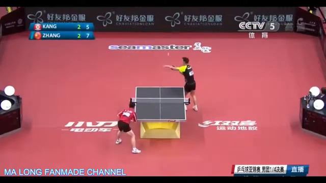 Zhang Jike vs Kang Wi Hun | Highlights | ITTF Asian Championships 2017 ( Team 1/4 ) смотреть онлайн